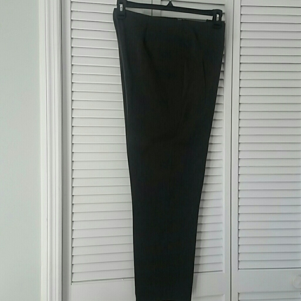 Tommy Hillfiger charcoal gray suit pants 12